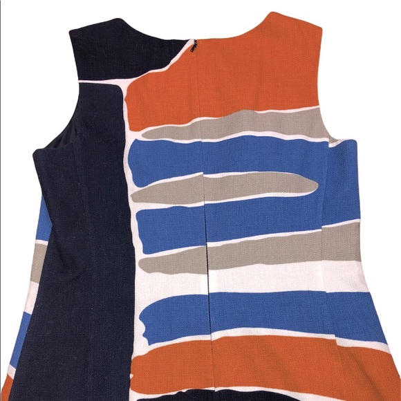 Beth Bowley size 4 multicolor shift dress - Picture 3 of 8